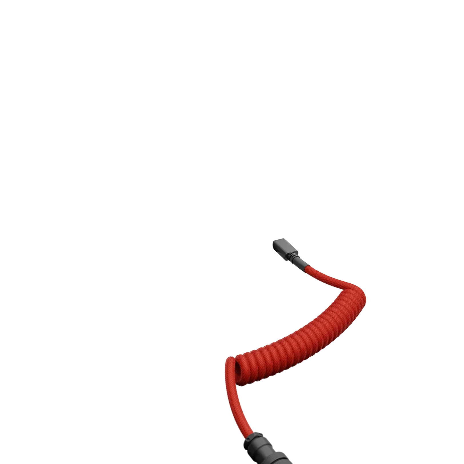 Glorious Coiled Cable Crimson Red