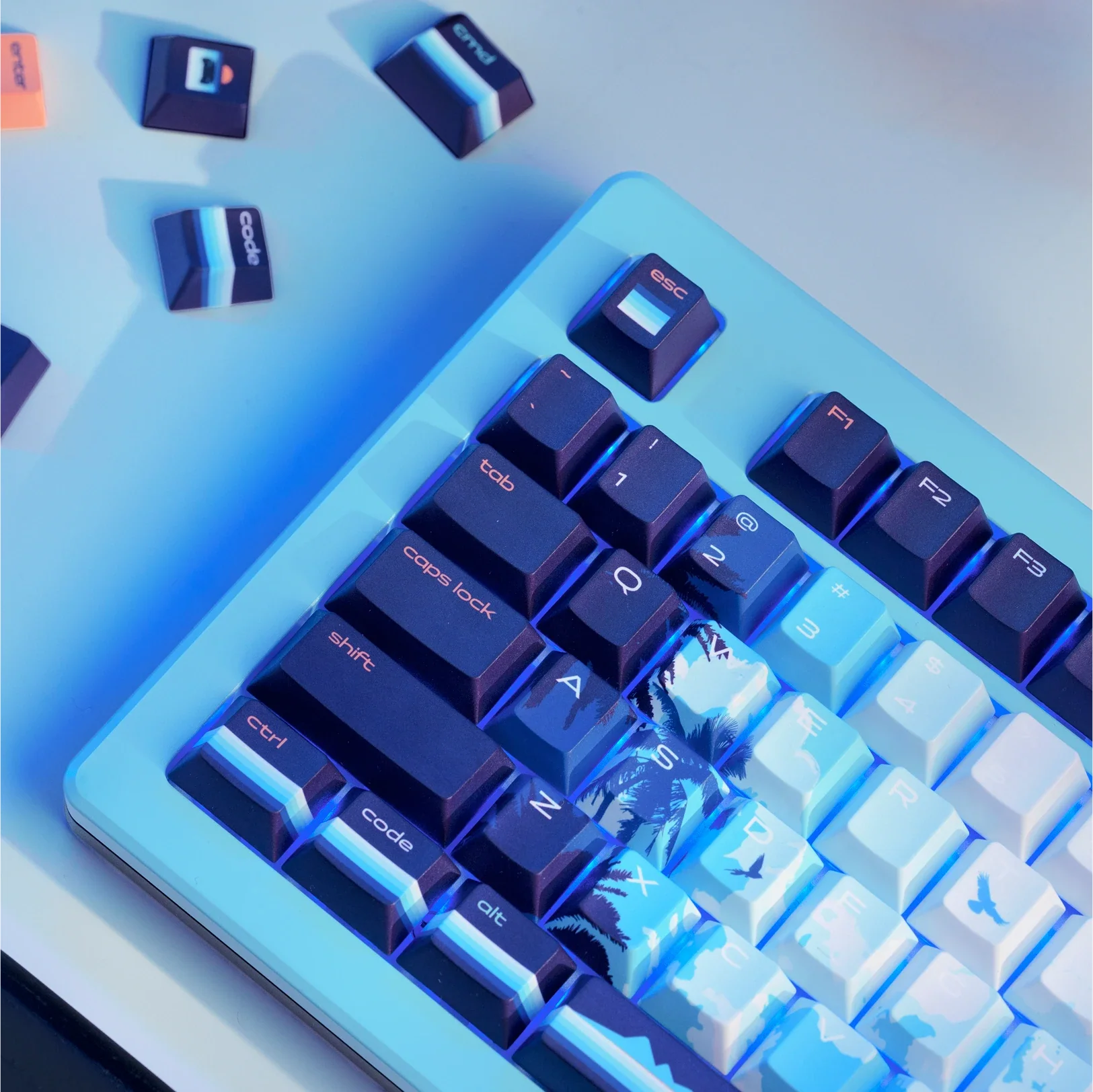 GPBT Synth Sunrise Keycaps - Image 4