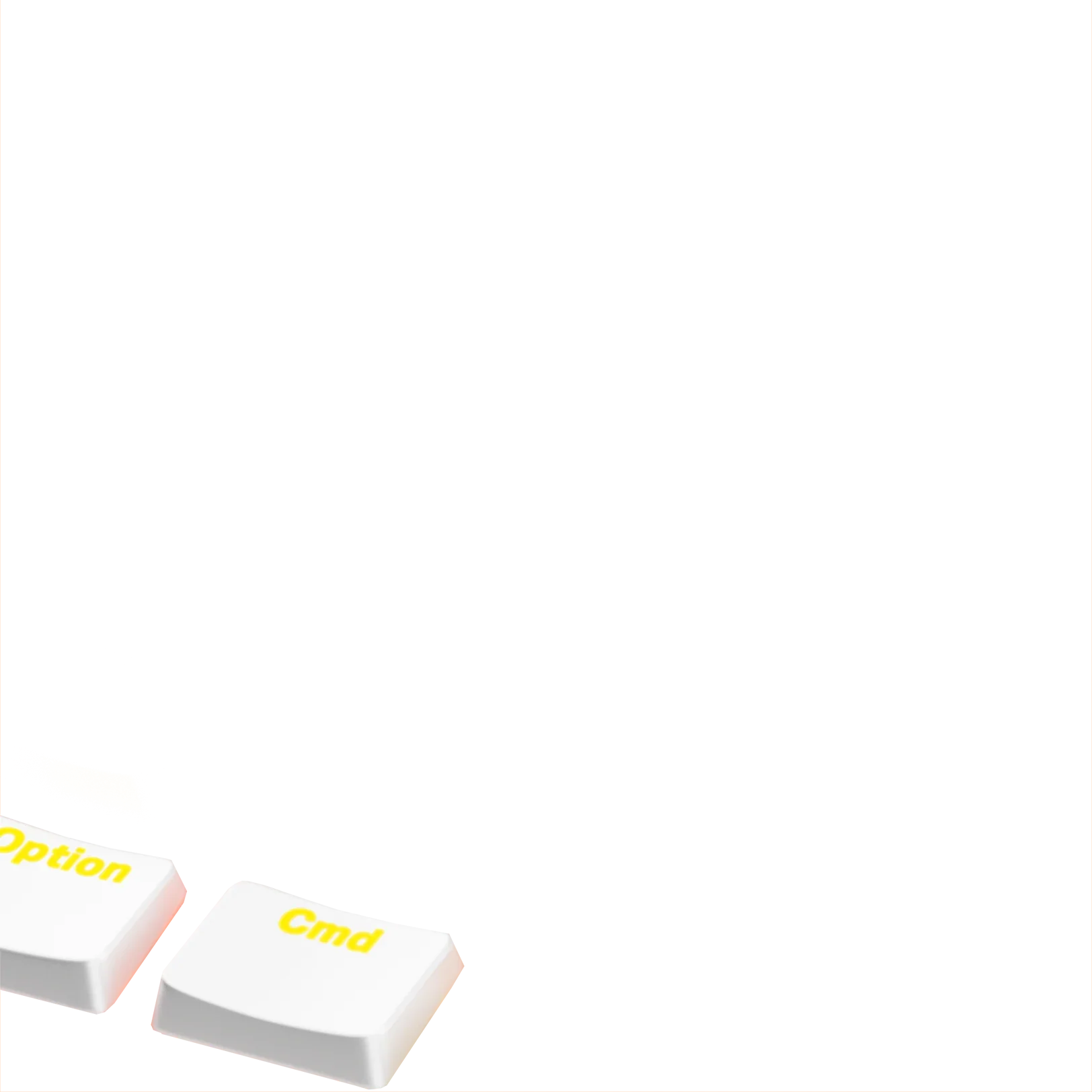 Keycaps Aura V3 White US - Image 22