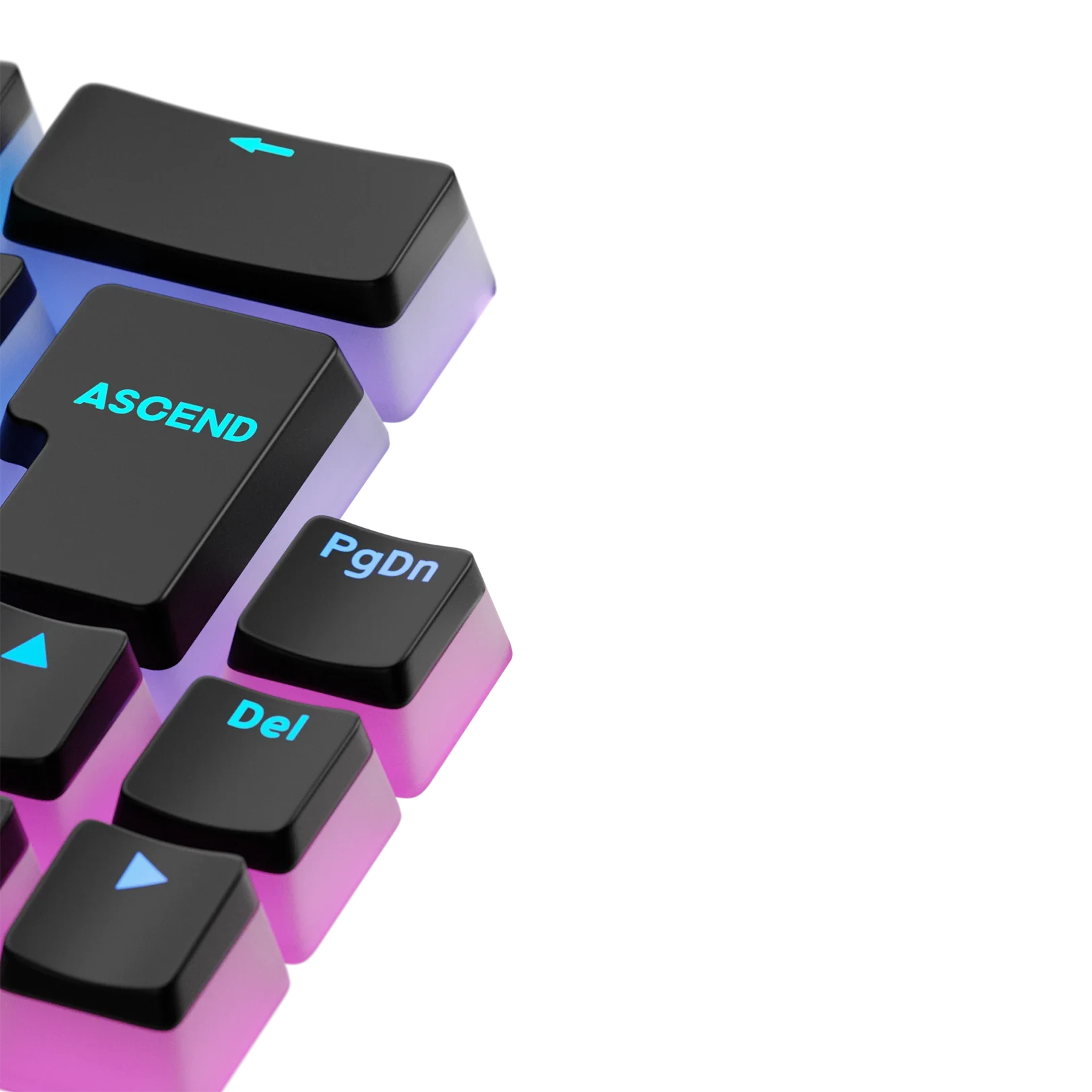 Keycaps Aura V3 Black DE - Image 10