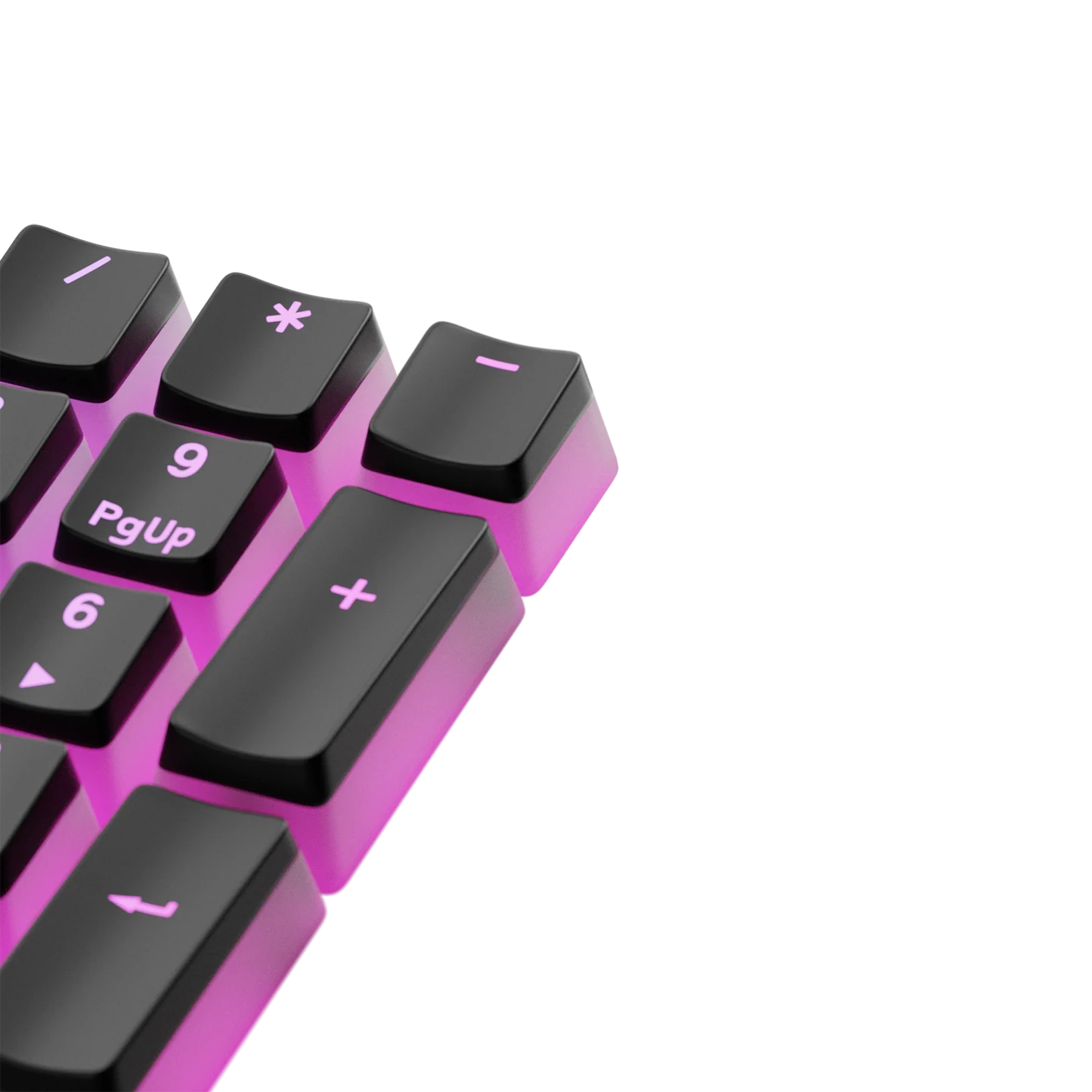 Keycaps Aura V3 Black UK - Image 4