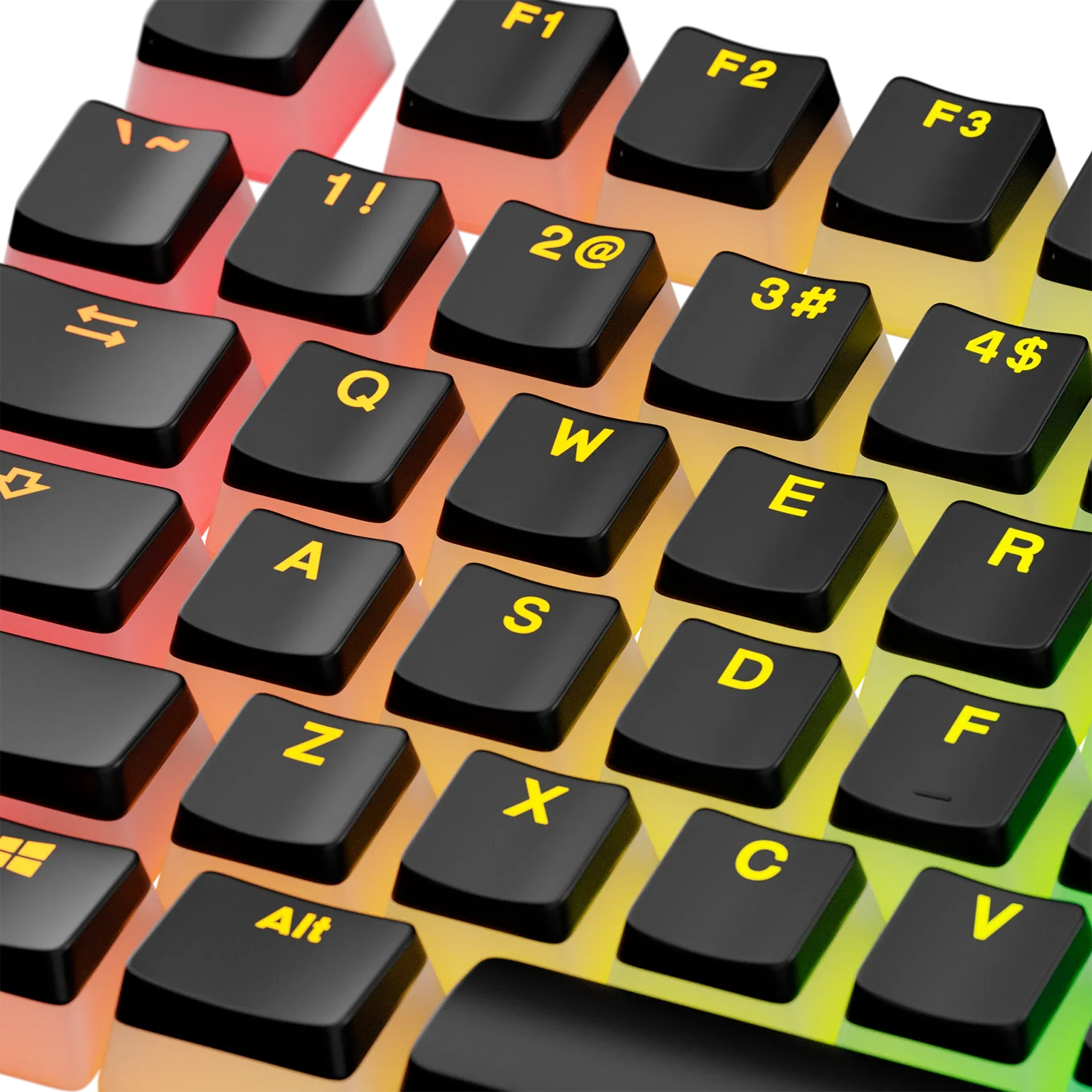 Keycaps Aura V3 Black US - Image 15