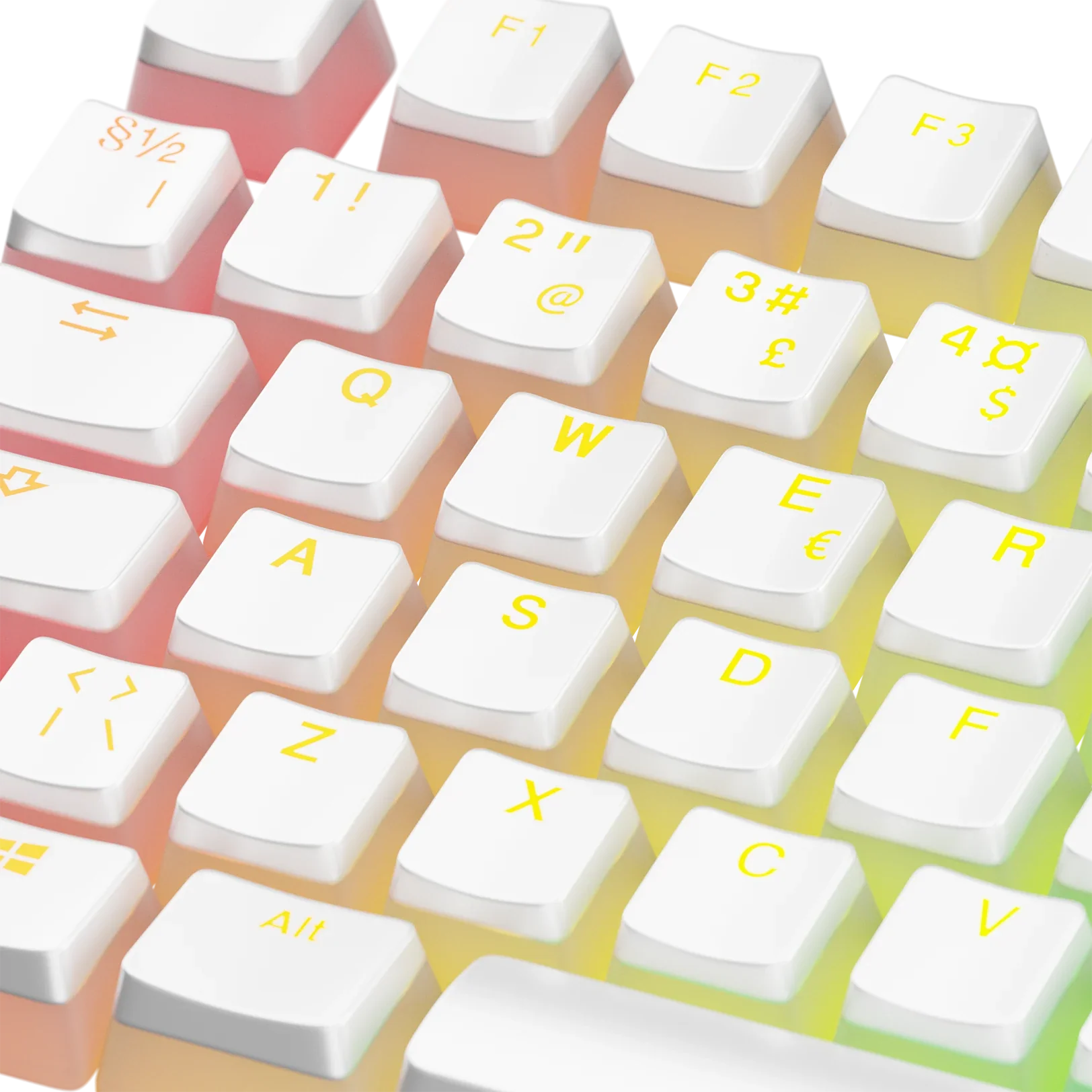 Keycaps Aura V3 White ND - Image 15