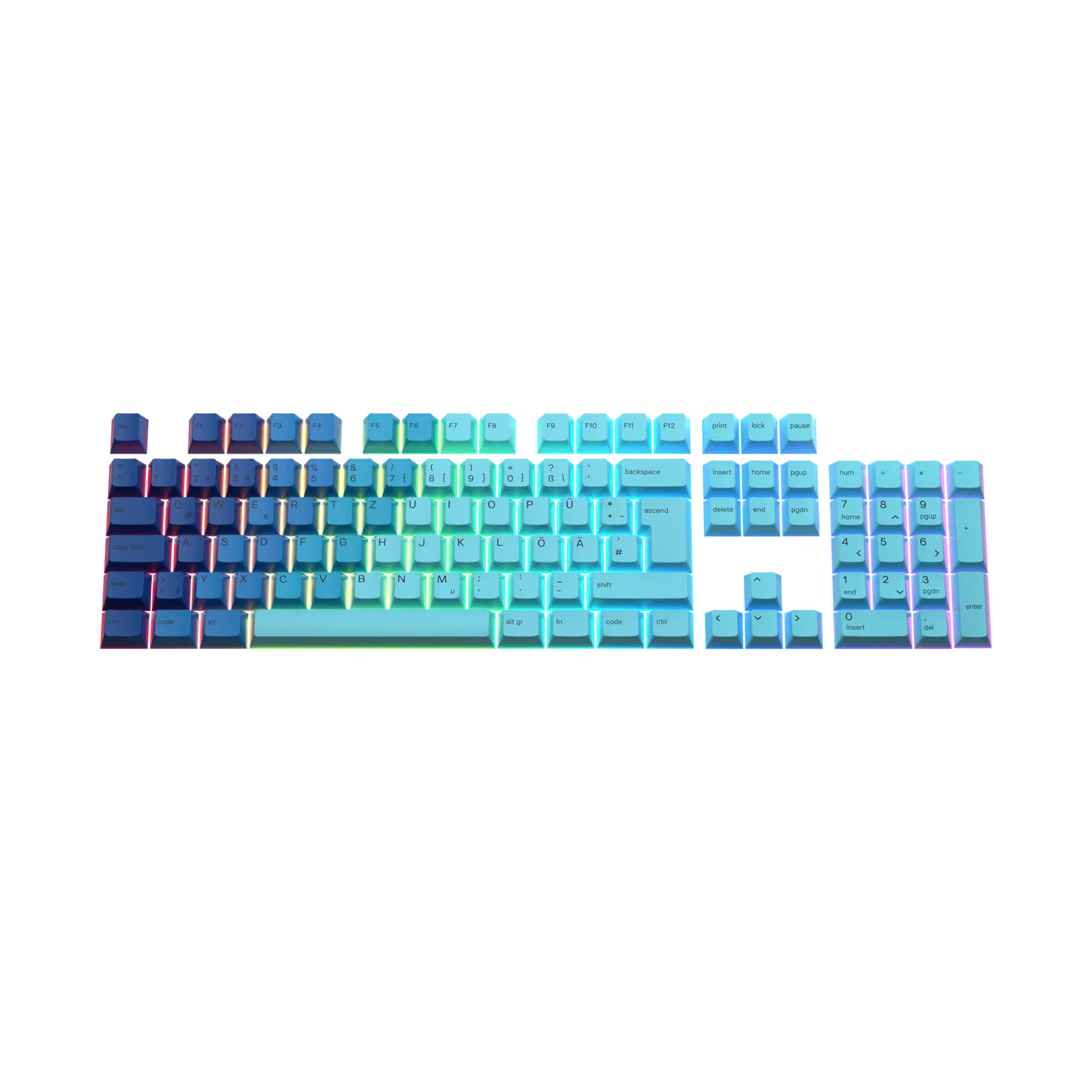 Keycaps Ocean DE - Image 14