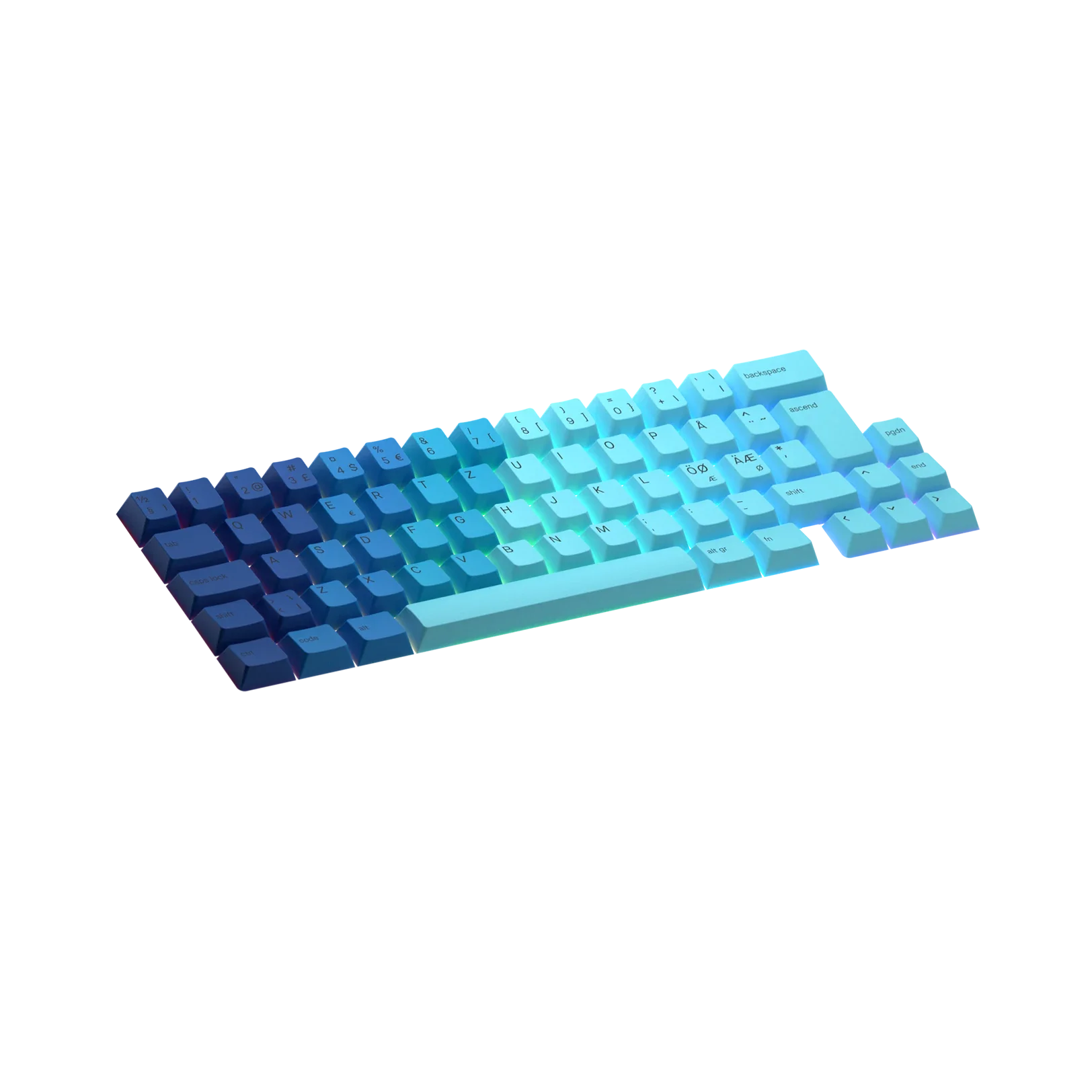 Keycaps Ocean Nordic - Image 13