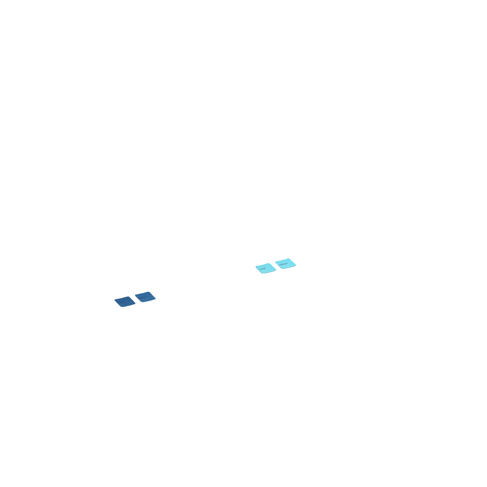 Keycaps Ocean Nordic - Image 20