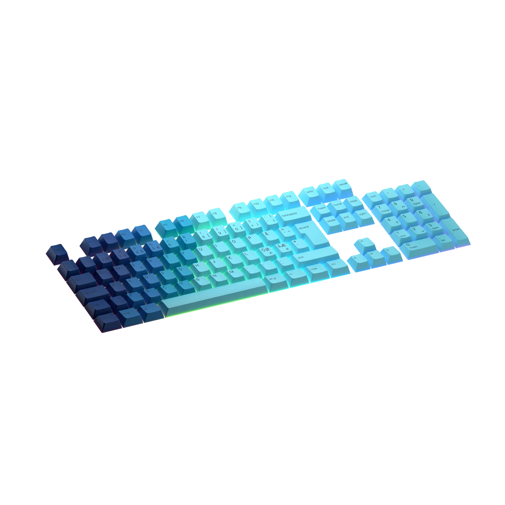 Keycaps Ocean Nordic - Image 7