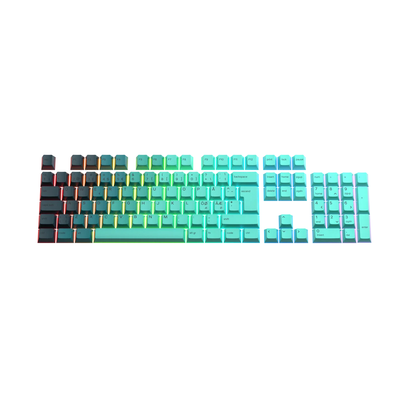 Keycaps Rainforest Nordic - Image 14