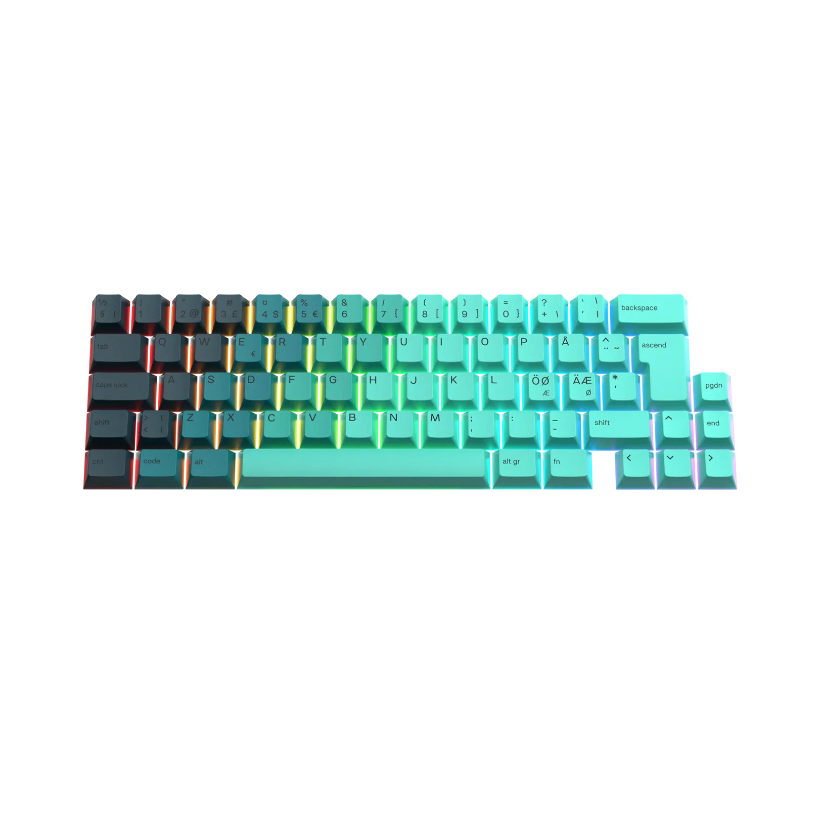 Keycaps Rainforest Nordic - Image 6